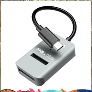 M.2 NVME to Type-C USB 3.1 Adapter Type-C M2 PCIE NVME SSD Adapter Tool-Free Supports2230/42/60/80/2