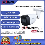 Dahua CCTV Security Camera 2MP/5MP HD IR With Audio CCTV Camera Bullet Camera Outdoor IP67 Weatherproof Analog Camera