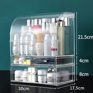Gratis Ongkir - Rak Kosmetik Multifungsi / Rak Kosmetik Akrilik Transparan / Storage Box Drawer