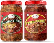 DNV Achaar Combo Platter Pack of Mango &amp; Mixed Pickle 400gm (Aam Ka Achaar 200gm &amp; Spicy Mix Achar 200gm)