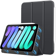 เคสแม่เหล็กสำหรับ iPad Mini 6 iPad Mini 6th Generation 2021แม่เหล็ก Auto Wake/Sleep Smart Folio เคสบางน้ำหนักเบาเคสป้องกันสำหรับ iPad Mini 6 8.3นิ้ว