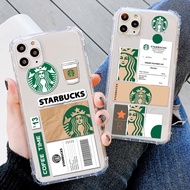 Custom Case Anticrack starbuck for infinix smart 4 smart 5 hot 8 hot 9 hot 9play hot 10 hot 10s hot 