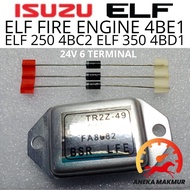 IC REGULATOR ISUZU ELF FIRE ENGINE 4BE1 ELF 250 4BC2 ELF 350 4BD1T IC DYNAMO CAS ALTERNATOR ISUZU EL