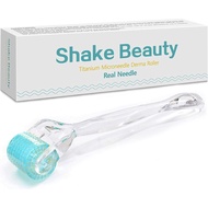 Derma Roller - 192 Titanium Needles 0.3mm - Microneedling Roller Cosmetic Microdermabrasion Tool for