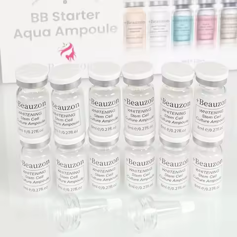 Niacinamide Peptide Serum Ampoule For Skin Moisturising, Smoother and More Radiant Face - 8ml Beauzo