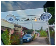 Plastic Road Tax Holder RFID Holder Car Puspakom 4X4 Lorry Van Holder Road Tax Kereta Lesen Kenderaa