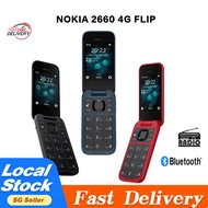 【Discus SG】Nokia 2660 4G Flip | Flip-top and push-button mobile phones | phone for seniors | Fast Sh