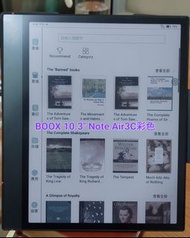 全新電子書文石BOOX 10.3'' Note Air3 C 彩色/黑白