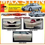 PROTON WAJA MMC FULLSET BODYKIT BUMPER SKIRT LIP WAJA MMC FRONT SKIRT SIDE SKIRT REAR SKIRT OEM BODY