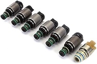 Refurbish 6R60 6R80 7PCS Car Transmission Valve Body Solenoid Kit Compatible with Fo-rd Explor-er Ex