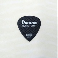 [全新] (包平郵) Ibanez 日本製 0.8mm Rubber Grip  結他撥片 Guitar Pick 黑色