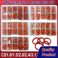 CS 1/1.5/2.0/2.4/3.1 Silicone O Ring Sealing Washer Red VMQ O-ring Plumbing Gaskets Oil Resistant Hi