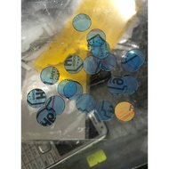 Orange protective sticker for Blackberry Key1/Key2