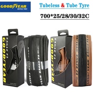 ◁Goodyear Eagle F1 Road Bike Tire Tubeless / Open Tyre 700x25/28/30/32C Bicycle Clincher Foldabl RN