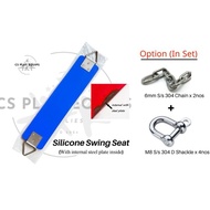 PREMIUM SWING SEAT - SILICONE ( CHILDREN PLAYGROUND ) TEMPAT DUDUK BUAIAN / PELAPIS