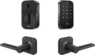 Yale Assure Lock 2 Keypad with Bluetooth and Valdosta Lever in Black Suede