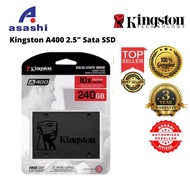 【จัดส่งตลอด 24 】Kingston SSD A400 แท้ 120gbโน้ตบุ๊ก โซลิดสเตทไดรฟ์ssd 240gb 480gb ssd960gb สําหรับเด