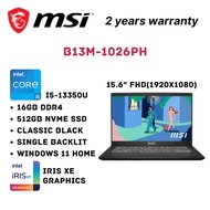 MSI Laptop Modern 15 | i5-1335U | DDR4 16GB | 512GB SSD | Iris Xe | B13M-1026PH
