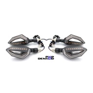 ◇即納◇汎用 12V デイライト LED ウインカー 白 1台分4個セット AXIS90 AXIS90 プロフット AXIS トリート AXIS Z