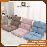 Wongngai Adjustable Single Folding Sofa Recliner Chair Foldable Tatami Lazy Sofa, Easy to Adjust and