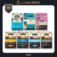 [FREE SHIPPING] [AAOO Pets] Acana Dog 2KG ( Adult Dog, Wild Coast, Pacifica Dog, Grass-Fed Lamb, Puppy &amp; Junior ) - Dog Food / Dry Food / Pet Food / Dog Dry Food