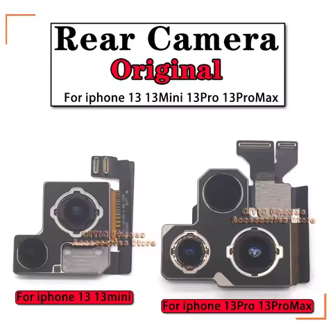 Rear Camera For IPhone 14 15 Pro Max Flex Cable Camera Lens 15 Plus Rear Main Lens Back Camera 12 13