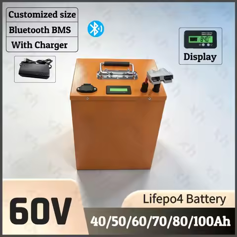 XH-60v 40Ah 50Ah 60Ah 70Ah 80Ah 100Ah Lifepo4 Lithium iron phosphate battery for Two Wheelers bici e