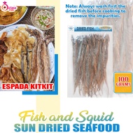 Dried Fish ESPADA KITKIT ( 100g/200g ) Espada Thin Fish Quality Taste Dried Seafood