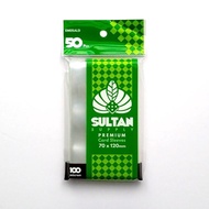 Novice Sultan Sleeve 100M 70mm X 120mm (72 X 122) - Emerald (Tarot)