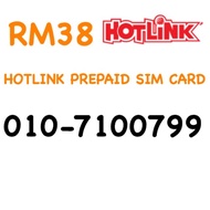 Hotlink Prepaid Sim Card 010-7100799