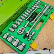 Kunci Sok Tekiro 24 Pcs Set Box Plastik Murah / Kunci 1set lengkap / Kunci t 1 set lengkap