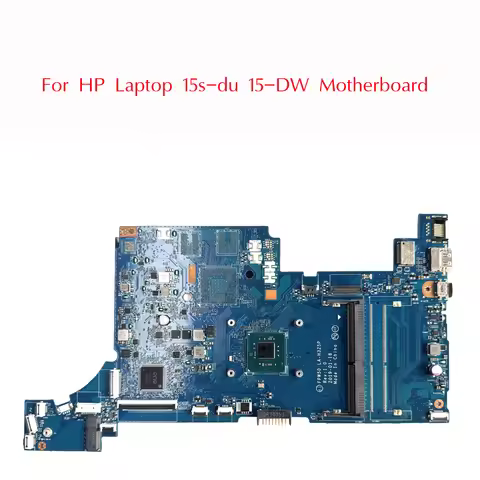 L51988-601 Used For HP Laptop 15s-du 15-DW Motherboard LA-H325P With SR3RZ N5000 DDR4 Memory Slot 10