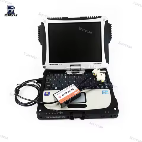 For Dr Zx Hitachi Excavator Diagnostic Tool Connection With Excavator + CF19/C2 Laptop