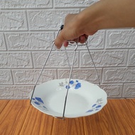 Tool to pick up hot dishes in pots size (24 x 11)cm - Van Loi 2-divided hot food tongs