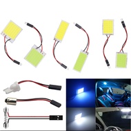 Car Reading Light Dome Festoon Lamp Bulb T10 COB W5W LED T10 C5W BA9S H21W Led Vehicle Panel Lamp Ta