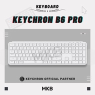 [READY STOCK] Keychron B6 Pro Ultra-Slim Wireless Keyboard 100% Programmable 1200 Hours Battery Life
