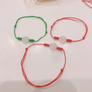 Lucky bracelet, 4-leaf clover braided bracelet