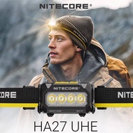 NITECORE HA27 UHE Modular AAA Headlamp 3 Color Temperatures 800 Lumens Led Headlight with HLB1500 Ba
