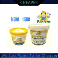 PENTENS Wall Lubang Filler 0.5KG / 1.5KG Putty Filler Putty Filler / Cellulose Wall Filler / Filler 