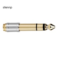 6.35mm to 3.5mm Converters 1/4 Inch Male 1/8 Inch Female 6.35 to 3.5 Jack Headphone Audio Adapter Co