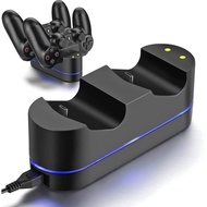 ☂△❀PS 4 Charger Kit, PS4 USB Charging Charger Dock Station Stand for PS4 Controller