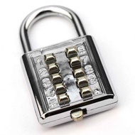 Mini Travel Suitcase Lock (8-digit and 10-digit types) Password cannot be changed