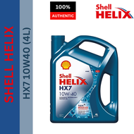 600049916 Shell Helix HX7 10W40 Semi Synthetic Engine Oil 4L