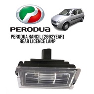 Perodua Kancil 2002 Year Rear Car Number Plate License Lamp Light Lampu Belakang Nombor Plate