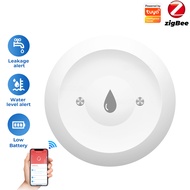 SMATRUL Tuya Zigbee Water Leak Sensor Flooding Detector Smart life APP Notification Alerts Alarm Home Security