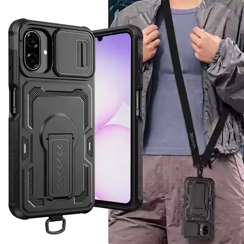 Crossbody Long Lanyard Outdoors Fashion Case for Samsung Galaxy A07 4G 5G A 07 Galaxya07
