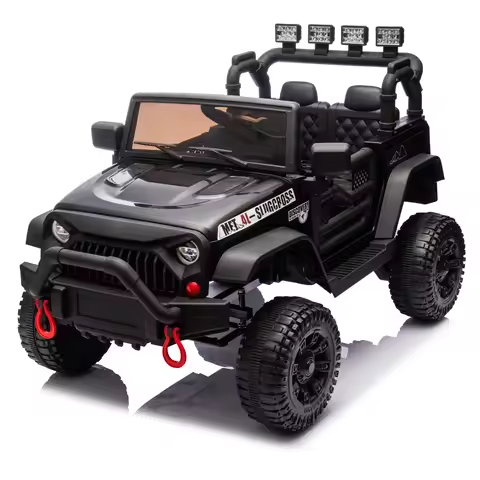 24V Kids Ride on Car with Parents Remote Control, 400W Motor, Four-wheel Suspension, Adjustable Spee