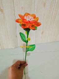 1 tangkai bunga krisan kristal (1 tangkai 1 bunga)/Bunga akrilik/Bunga kristal