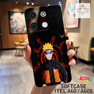 HP ITEL A60S Case - Rajacase - ITEL A60 Casing A60S/ - Anime case Motif - Cellphone protector - ITEL