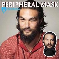 Jason Momoa Role-playing Facial Mask 3d Balaclava Hat Head Funny Scarf 3d Cosplay Headgear Face U7t0